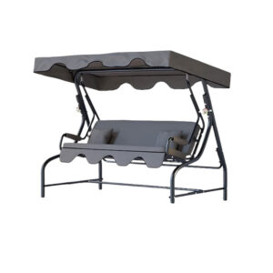 Afara Gölgelikli 3 Kişilik Bahçe Salıncak