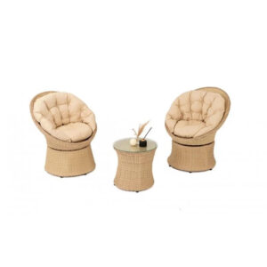 Bambum Lyon Rattan Dönen Bahçe Mobilyası